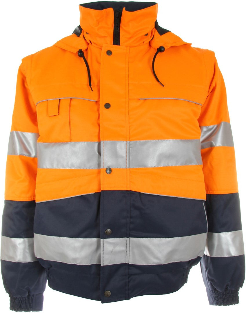 3-in-1 Warnschutz Pilotenjacke »Toronto« EN 471 3-in-1 Warnschutz Pilotenjacke »Toronto« EN 471