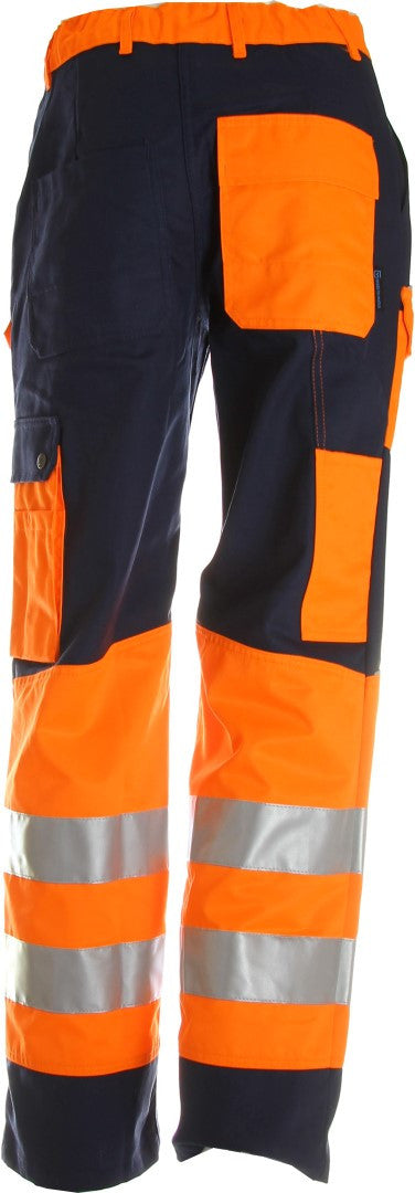 Warnschutz Bundhose blau/orange Warnschutz Bundhose blau/orange