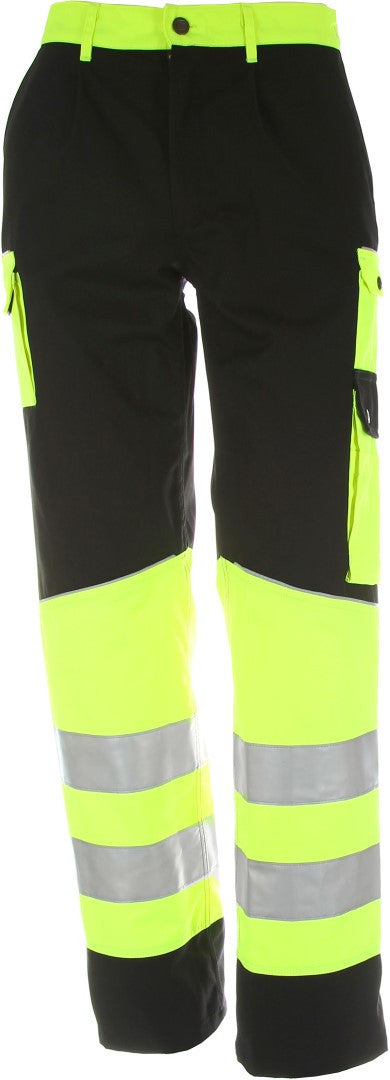 Bundhose Warnschutz schwarz/gelb Bundhose Warnschutz schwarz/gelb