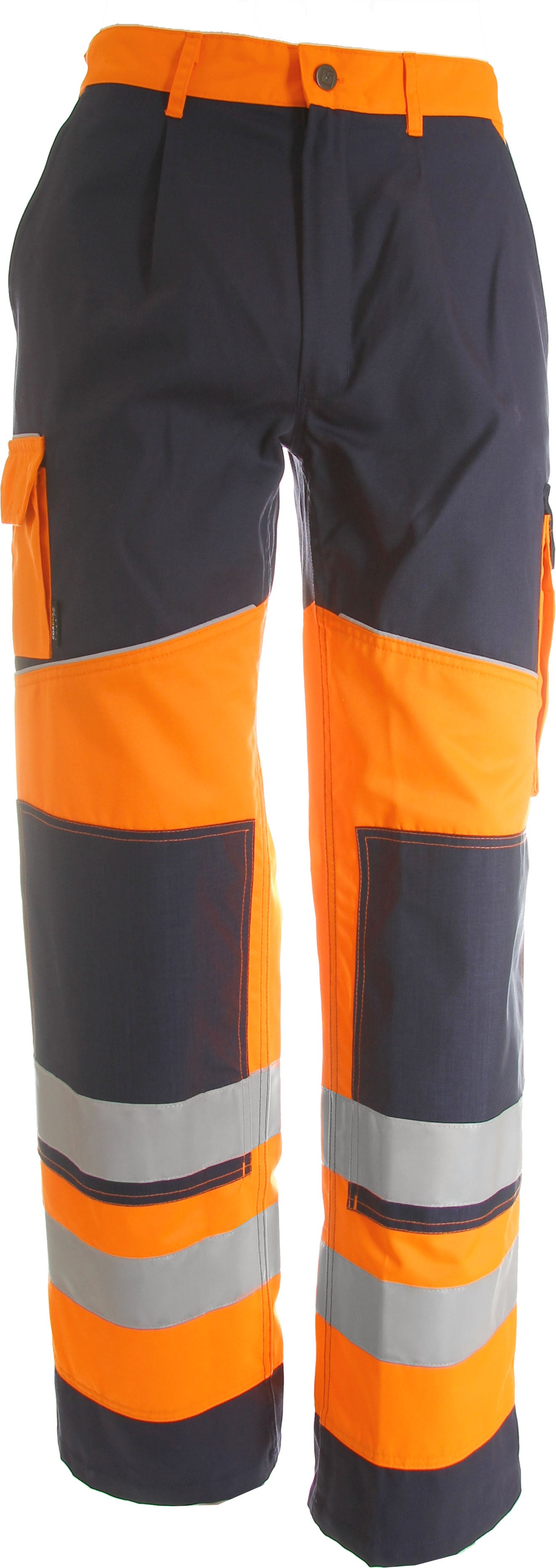 Warnschutzhosen mit Reflexstreifen Warnschutzhosen mit Reflexstreifen