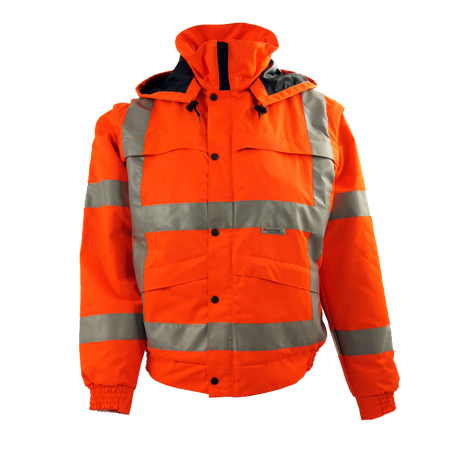 WARNSCHUTZ Pilotenjacke »Oslo« EN 471-3 RWS WARNSCHUTZ Pilotenjacke »Oslo« EN 471-3 RWS