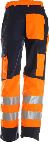Warnschutz Bundhose blau/orange